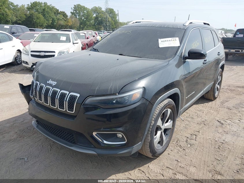 Vin: 1c4pjldb6kd302414, lot: 46515936, jeep cherokee limited fwd 20192