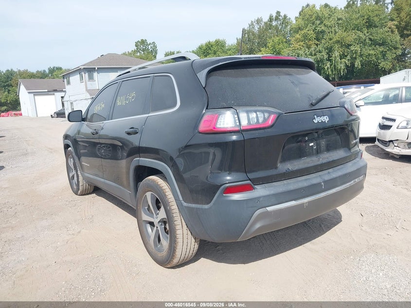 Vin: 1c4pjldb6kd302414, lot: 46515936, jeep cherokee limited fwd 20193