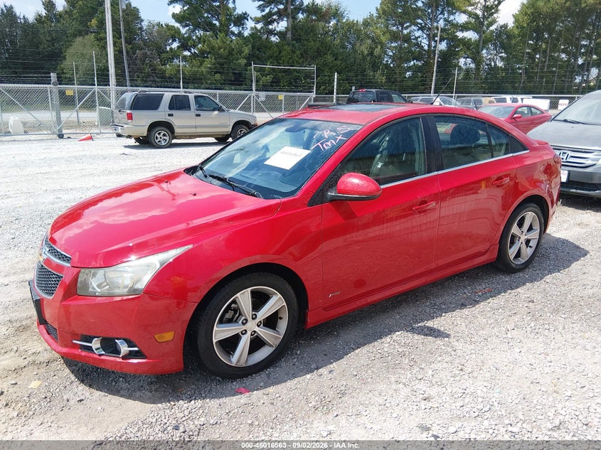 2012 Chevrolet Cruze, Звичайний знос, IAAI, VIN 1G1PG5SC6C7320040 — фото 2