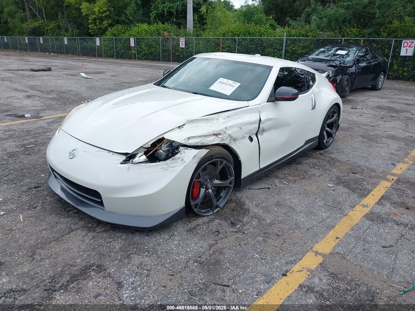 Vin: jn1az4ehxem632555, lot: 46515958, nissan 370z nismo 20142