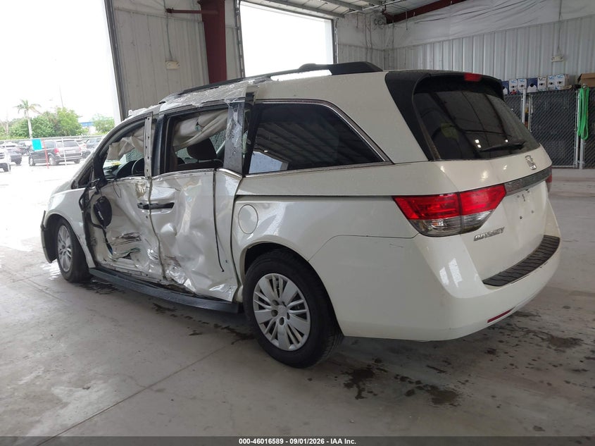 HONDA ODYSSEY 2014 VIN 5FNRL5H25EB091504