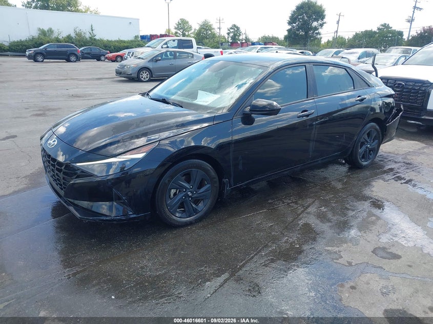 2023 Hyundai Elantra Sel, Rear, IAAI, VIN KMHLM4AG6PU438637 — photo 2