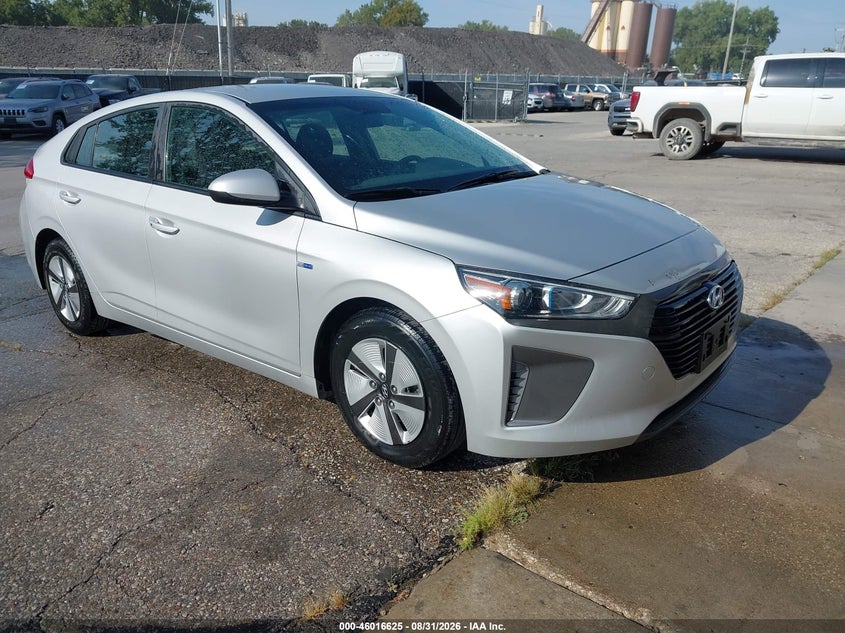 Vin: kmhc65lc9ku159010, lot: 46516016, hyundai ioniq hybrid blue 2019 img_1