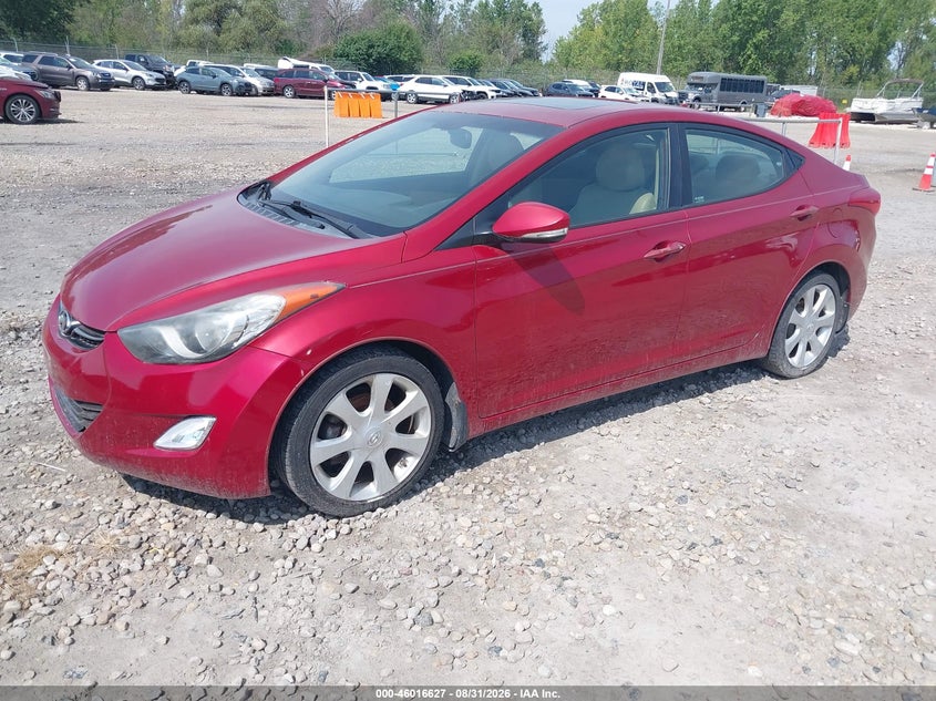 2013 HYUNDAI ELANTRA auction photo 2
