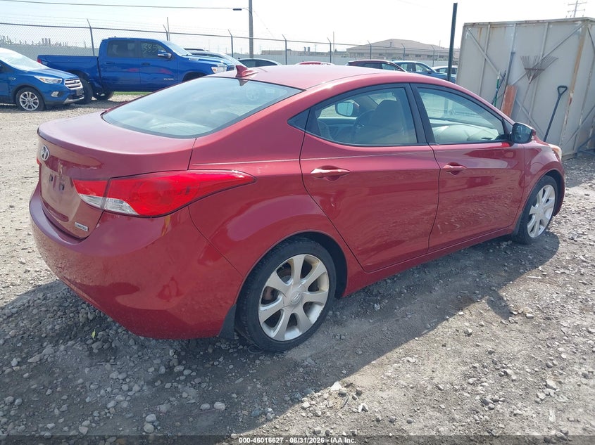 2013 HYUNDAI ELANTRA auction photo 4
