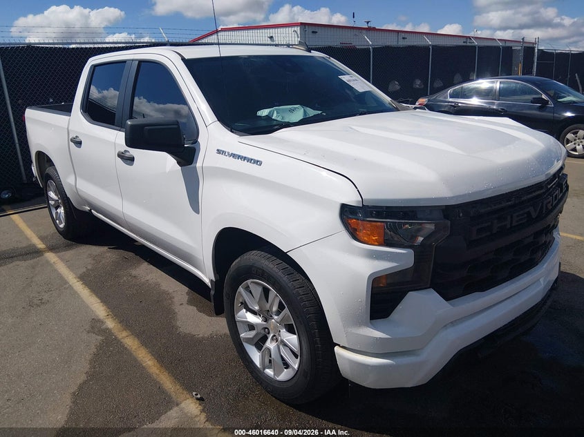 Vin: 1gcpabek4nz591986, lot: 46516031, chevrolet silverado 1500 2wd  short bed custom 2022 img_1