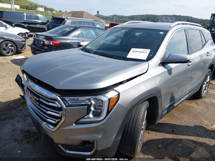 Vin: 3gkalveg7pl130499, lot: 46516054, gmc terrain awd slt 20232