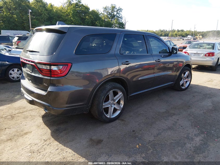 Vin: 1c4sdjctxgc302011, lot: 46516074, dodge durango r/t 20164