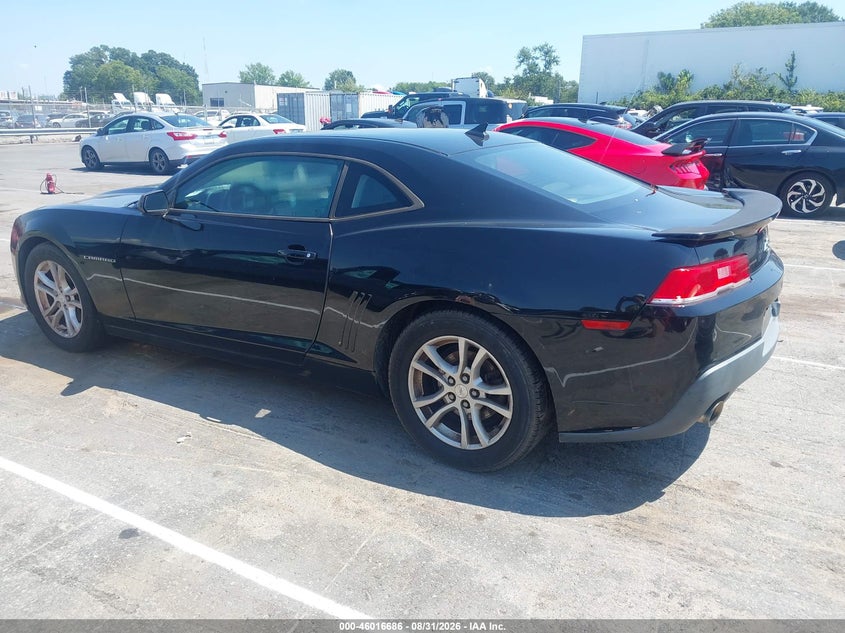 CHEVROLET CAMARO 2014 VIN 2G1FB1E3XE9163614