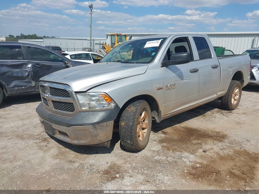 Vin: 1c6rr6ft0hs744786, lot: 46516081, ram 1500 tradesman  4x2 6'4 box 20172