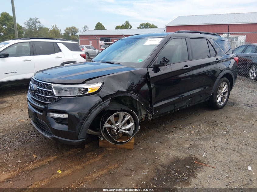 Vin: 1fmsk7dh8lgb71968, lot: 46516087, ford explorer xlt 20202
