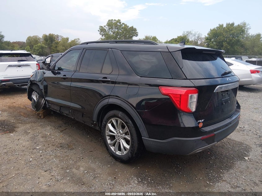 Vin: 1fmsk7dh8lgb71968, lot: 46516087, ford explorer xlt 20203