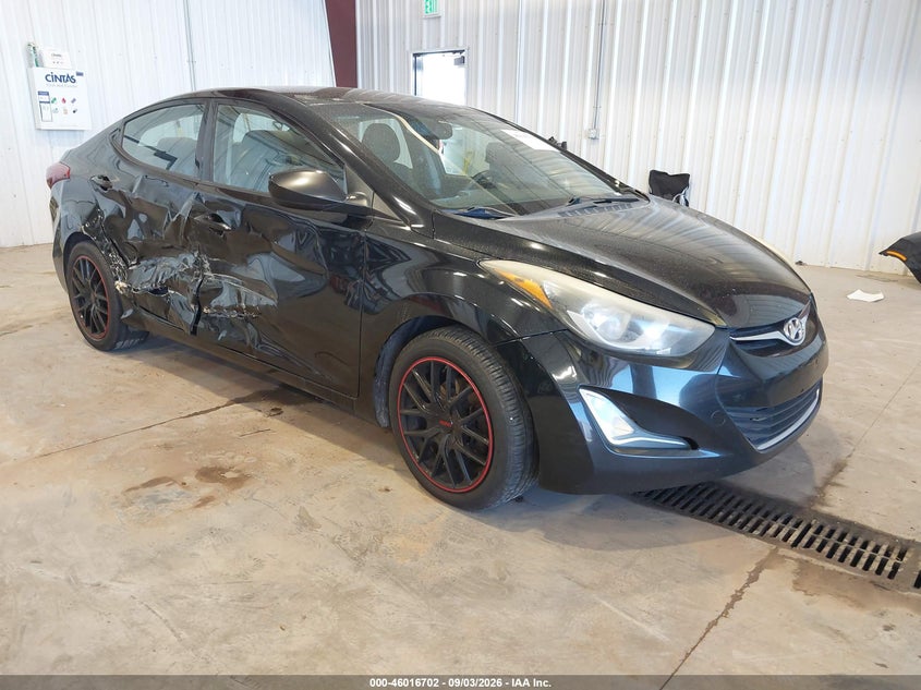 Vin: kmhdh4ae4eu208731, lot: 46516093, hyundai elantra se 2014 img_1