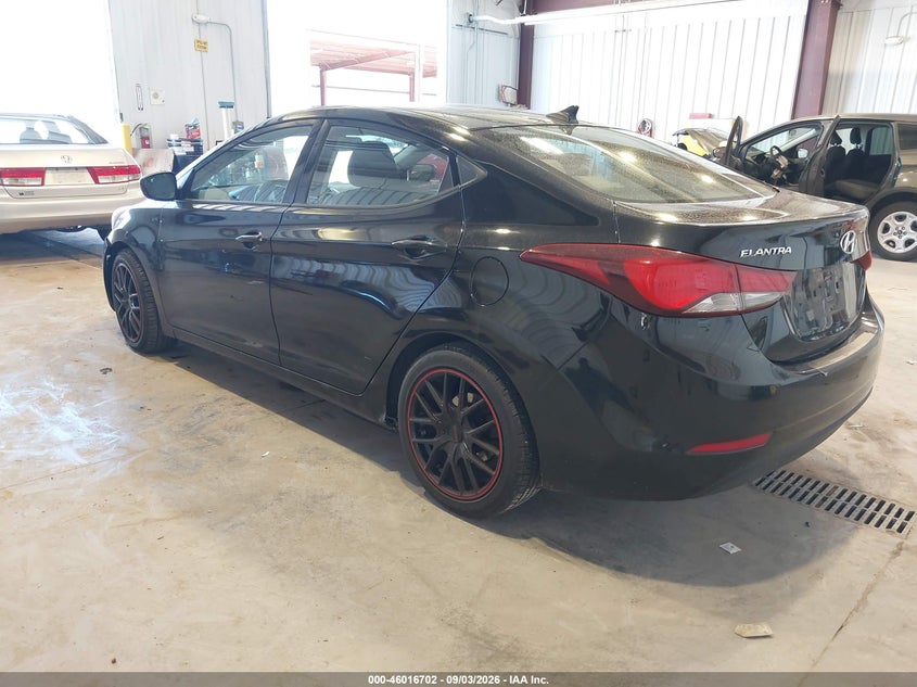 Vin: kmhdh4ae4eu208731, lot: 46516093, hyundai elantra se 20143