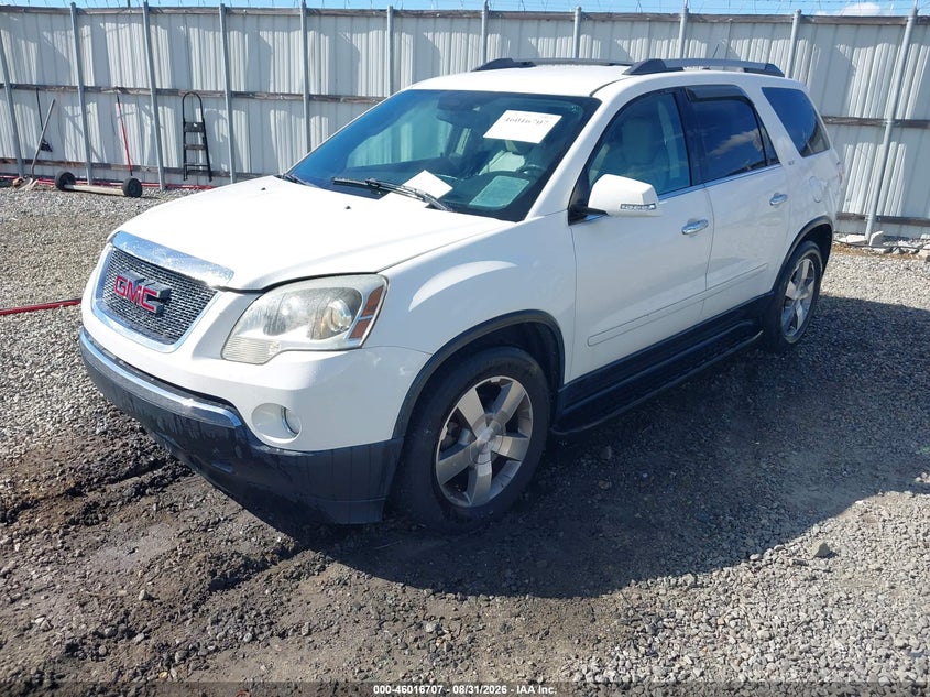 Vin: 1gkkrred6cj282503, lot: 46516099, gmc acadia slt-1 20122