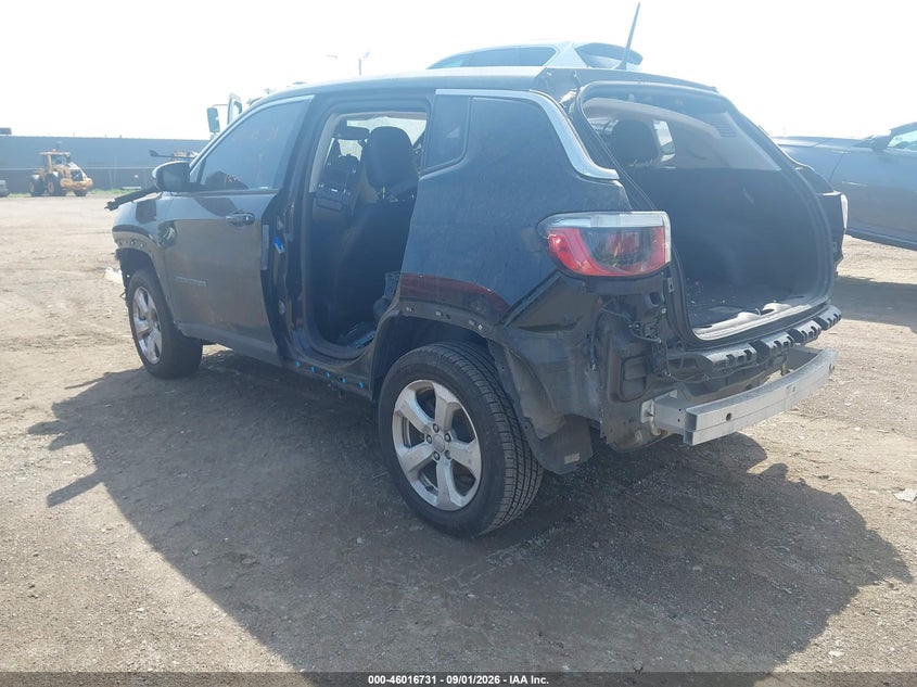 Vin: 3c4njdbb9ht628615, lot: 46516122, jeep new compass latitude 4x4 20173