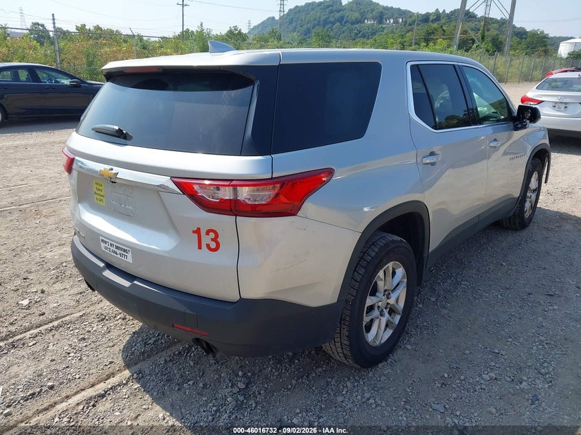 2020 CHEVROLET TRAVERSE auction photo 4