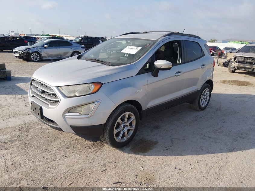 2018 Ford Ecosport Se, Удар сзади, IAAI, VIN MAJ6P1UL1JC172687 — фото 2