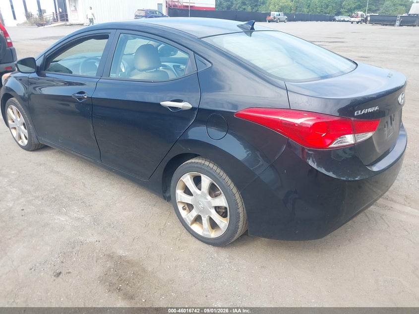 2012 HYUNDAI ELANTRA auction photo 3