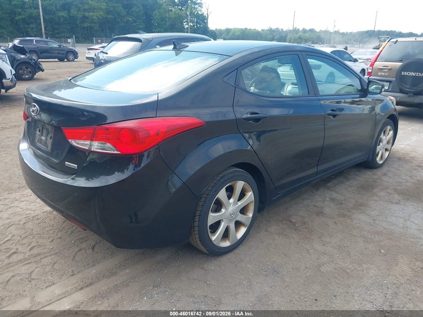 2012 HYUNDAI ELANTRA auction photo 4