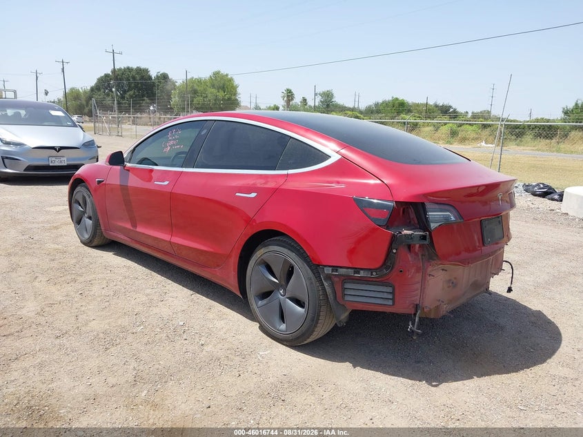 Vin: 5yj3e1eb0kf464800, lot: 46516135, tesla model 3 long range/performance 20193