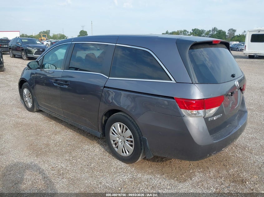 2015 HONDA ODYSSEY auction photo 3
