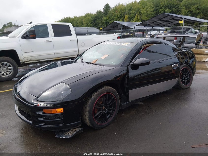 2000 MITSUBISHI ECLIPSE COUPE 3.0L V-6 PREMIUM , 200HP