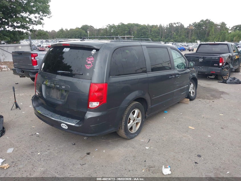 Vin: 2c4rdgcg6cr114379, lot: 46516163, dodge grand caravan sxt 20124