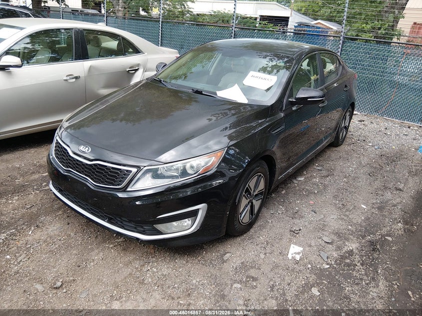 2012 KIA OPTIMA HYBRID auction photo 2