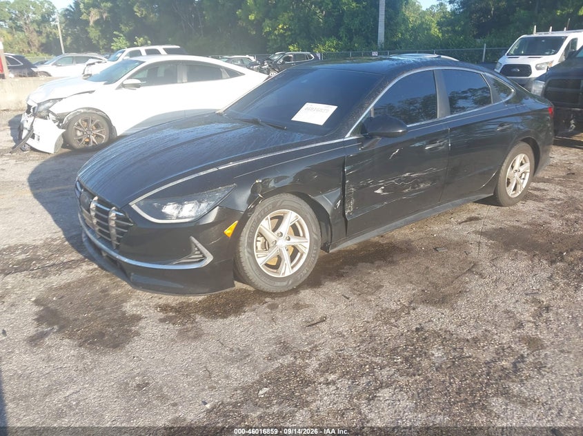 Vin: 5npeg4ja3lh055890, lot: 46516250, hyundai sonata se 20202