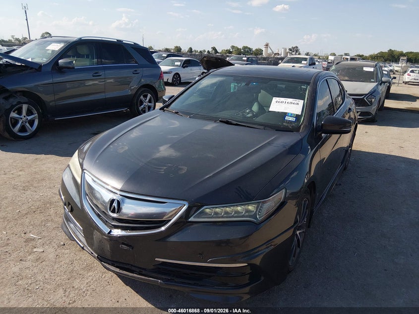 Vin: 19uub2f35ga007525, lot: 46516259, acura tlx v6 20162