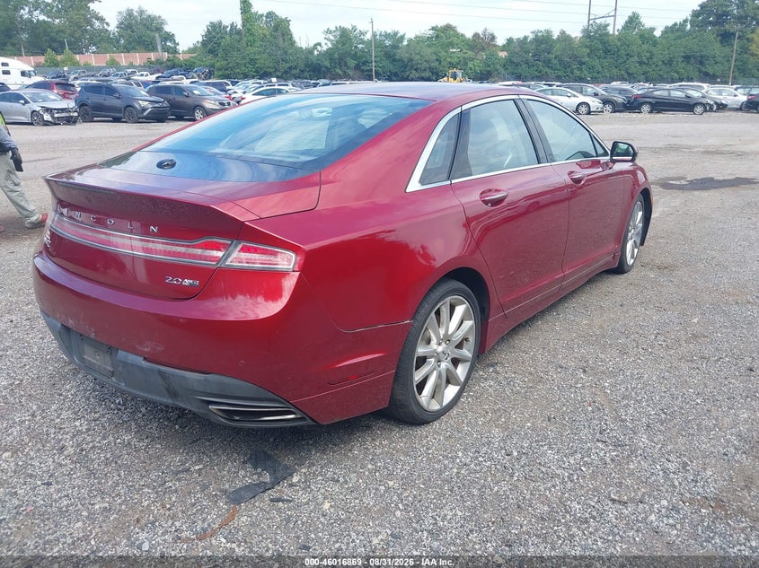 2014 LINCOLN MKZ auction photo 4