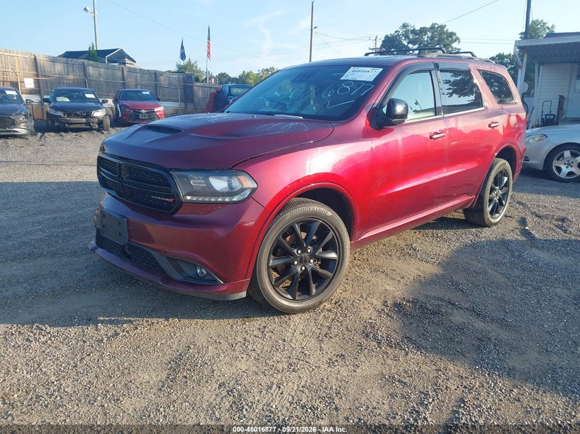 Vin: 1c4rdjdg1jc302387, lot: 46516268, dodge durango gt awd 20182