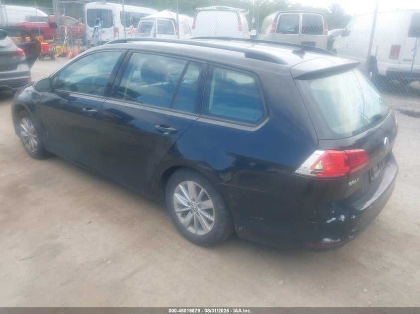 2017 VOLKSWAGEN GOLF SPORTWAGEN auction photo 3