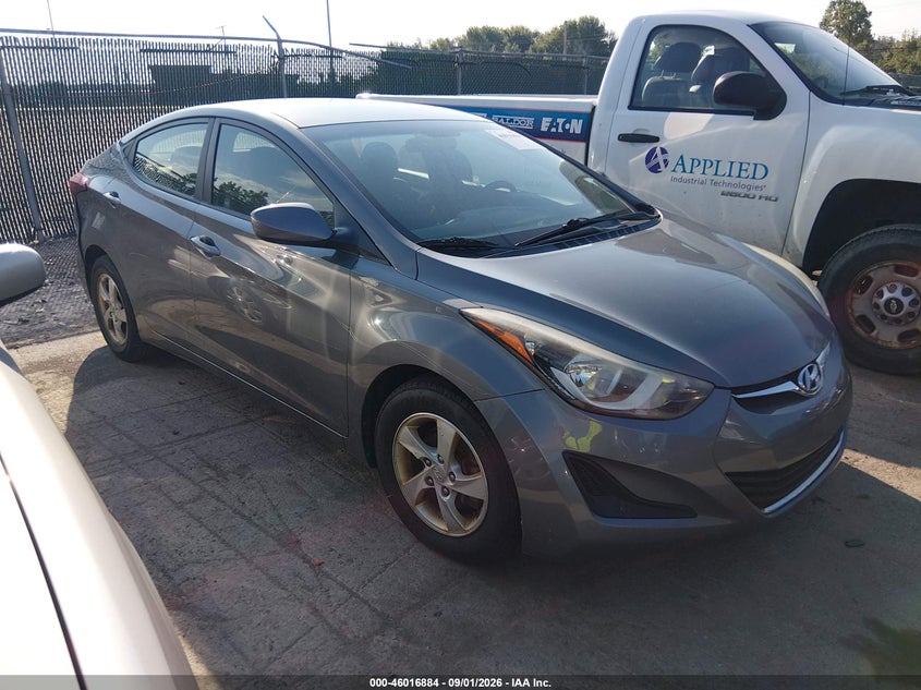 HYUNDAI ELANTRA 2014 VIN 5NPDH4AE9EH469545
