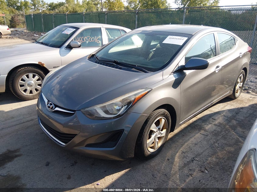HYUNDAI ELANTRA 2014 VIN 5NPDH4AE9EH469545