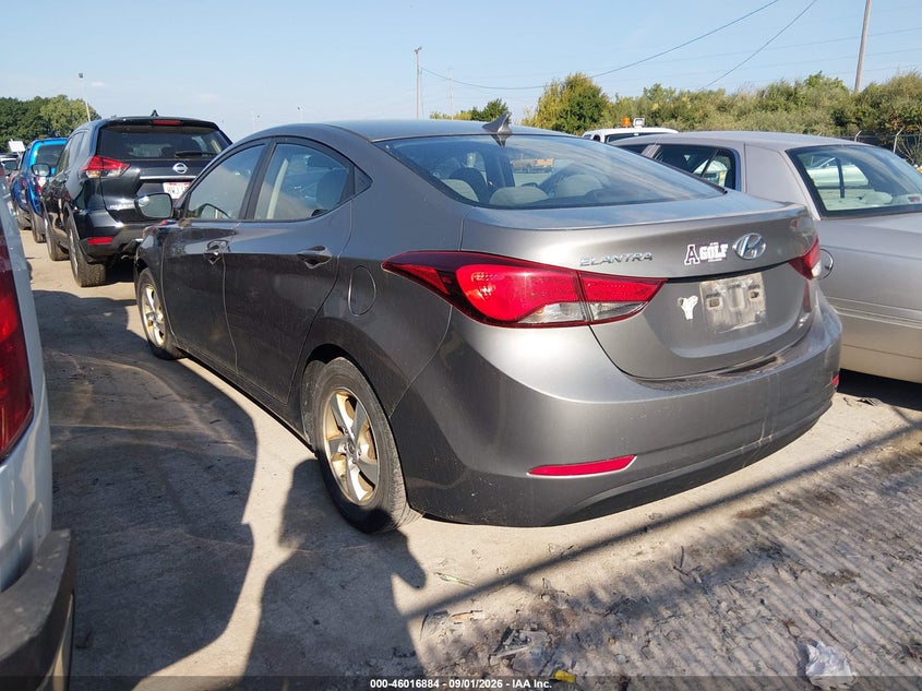 HYUNDAI ELANTRA 2014 VIN 5NPDH4AE9EH469545
