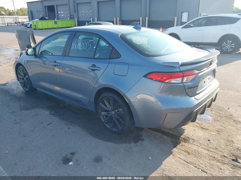 Vin: 5yfs4mce8pp143029, lot: 46516276, toyota corolla se 20233