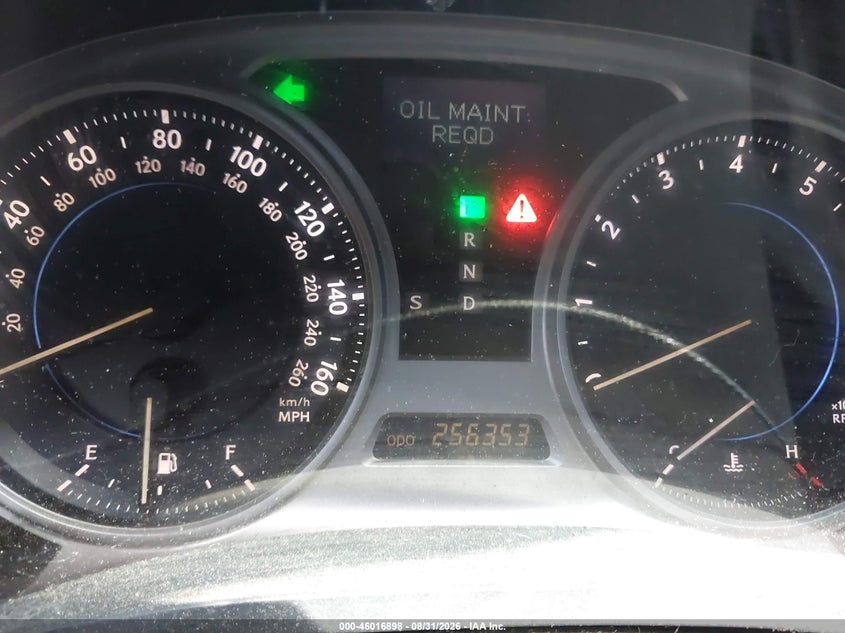 2010 LEXUS IS 250 auction photo 7