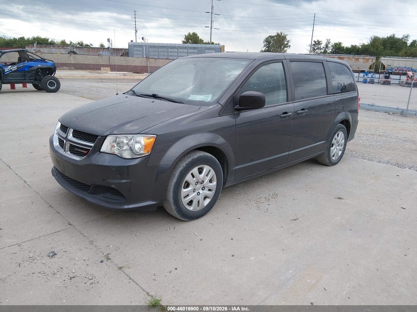 Vin: 2c4rdgbg9jr273394, lot: 46516291, dodge grand caravan se 20182