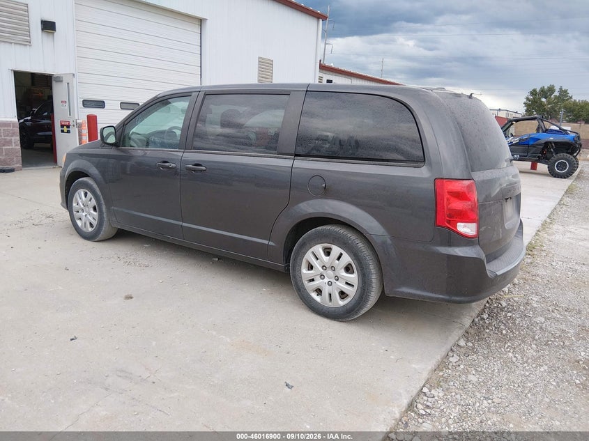 Vin: 2c4rdgbg9jr273394, lot: 46516291, dodge grand caravan se 20183