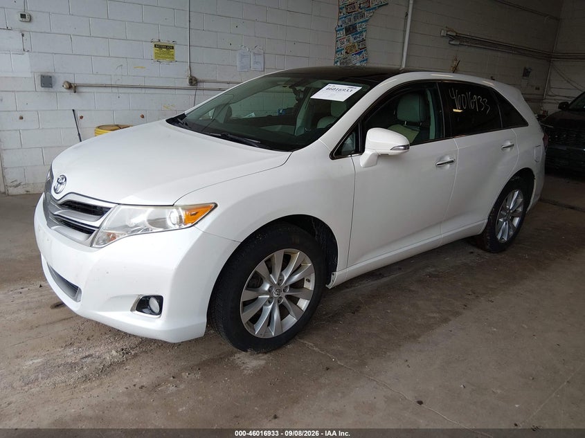 Vin: 4t3ba3bb4du036992, lot: 46516324, toyota venza xle 20132