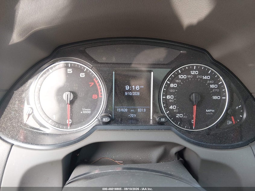 AUDI Q5 2010 VIN WA1LKAFP2AA052320