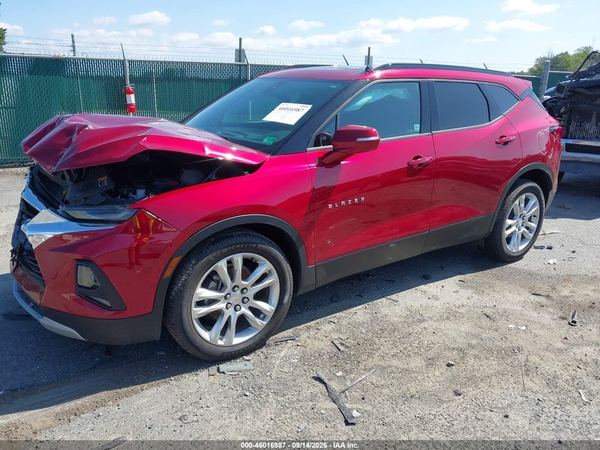 Vin: 3gnkbhrs1ks578178, lot: 46516378, chevrolet blazer 20192