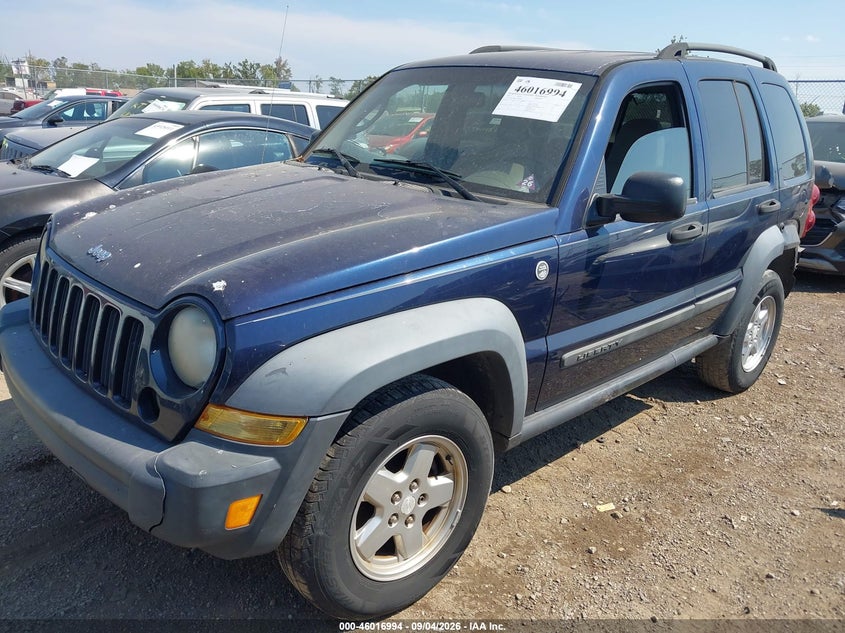 JEEP LIBERTY 2007 VIN 1J4GL48K87W520967