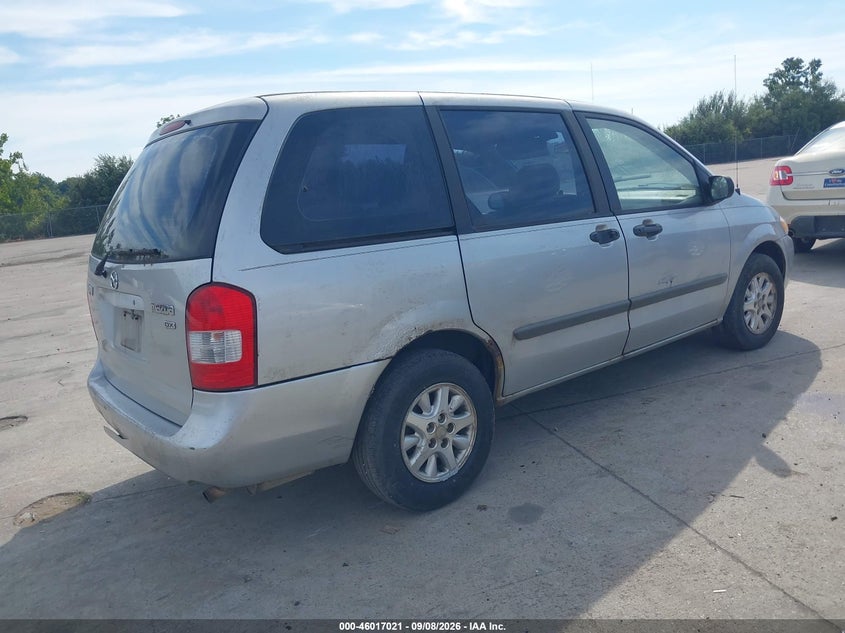 2001 MAZDA MPV auction photo 4