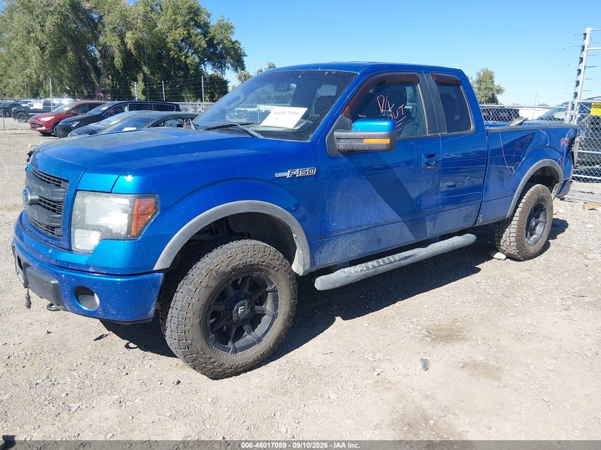 2014 Ford F-150, Удар сзади, IAAI, VIN 1FTFX1EF2EFB22405 — фото 2