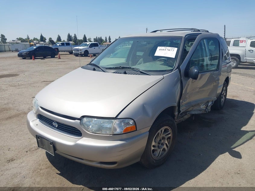 NISSAN QUEST 2000 VIN 4N2XN11T6YD846519