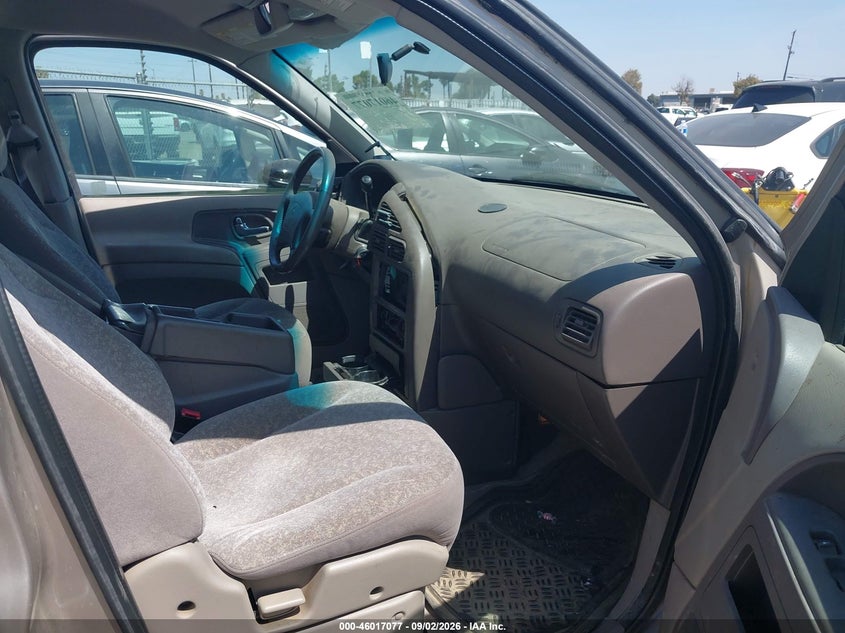 NISSAN QUEST 2000 VIN 4N2XN11T6YD846519