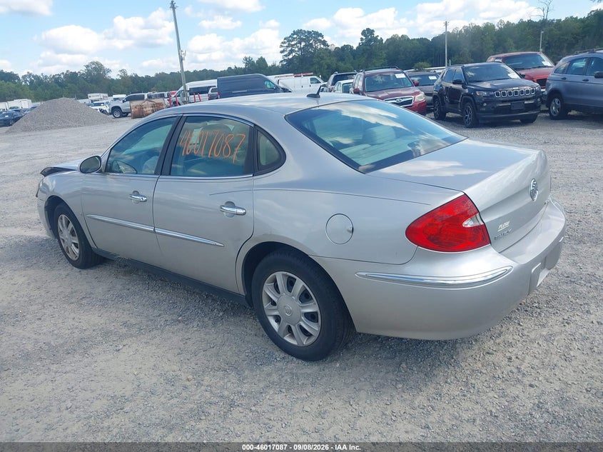 BUICK LACROSSE 2008 VIN 2G4WC582281281704